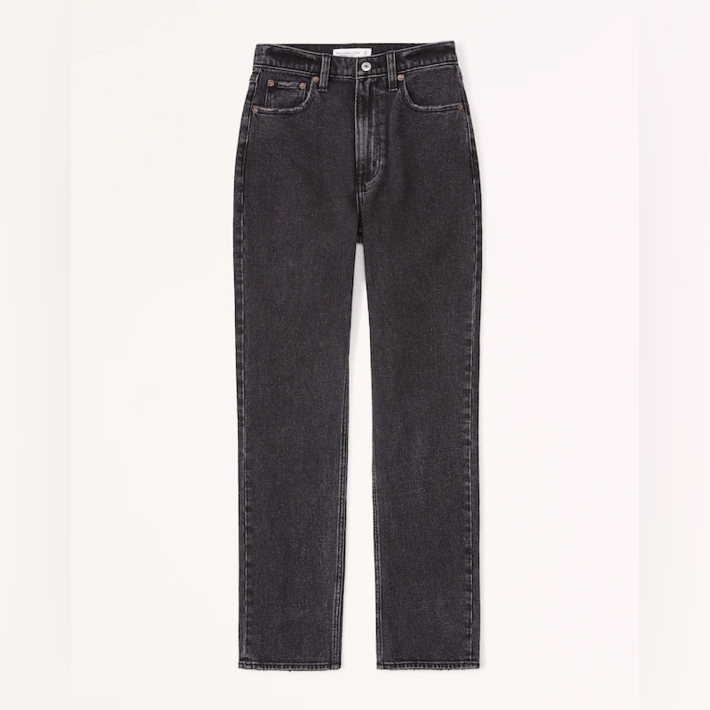 Abercrombie Curve Love The Ankle Straight Ultra High Rise 8S